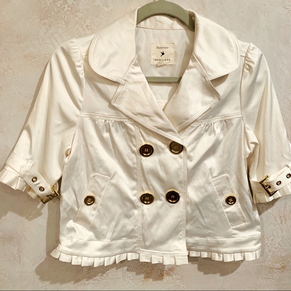 🎉HOST PICK🎉EUC Forever 21 3/4 Sleeve Blazer - Picture 7 of 9